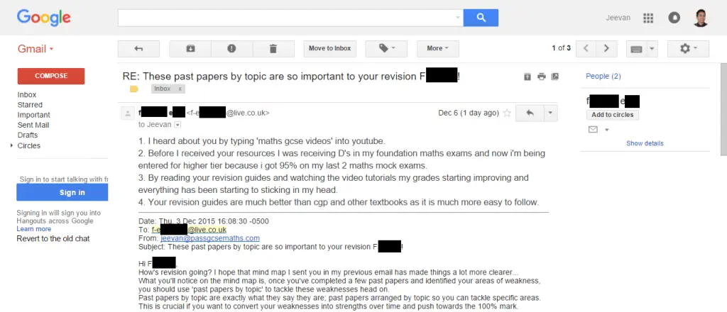 F.E email